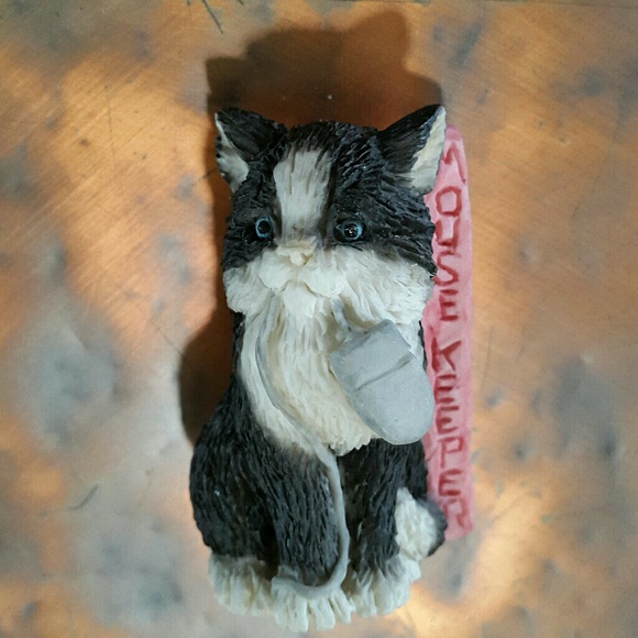 #78 Cat Fridge Magnet Computer Mouse Tech Kitty - Picture 1 of 2